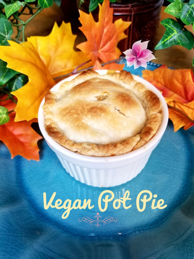 Vegan pot pie recipe and video vegan food recipe dinner 